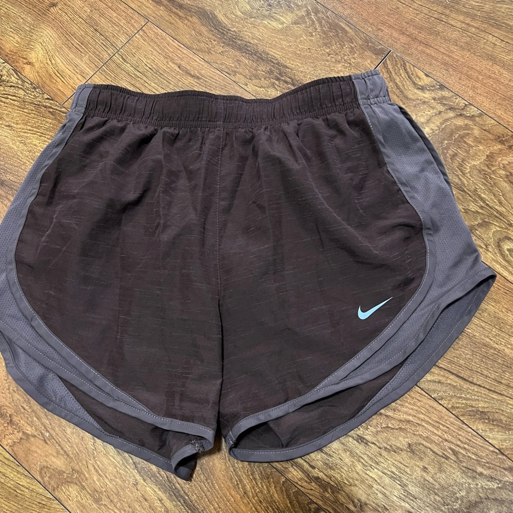 Nike Women's Dark Brown Athletic Shorts